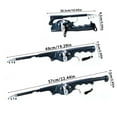 thumbnail image 2 of Outdoor Fishing Gear Blissfish Folding Fishing Rod and Reel Travel Fishing Rod with Built-In Reel and 80m Line for Anglers and Adventurers, 2 of 8