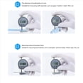 thumbnail image 6 of 3X Digital Thickness Gauge Electronic Thickness Meter Measure Thickness of Paper Cloth Thin Metal Micrometer 0.01mm B, 6 of 8