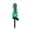 #A02-Medusa, variant on Mythology Poseidon Solar Garden Light Stake, Blue Glowing Wave Base Neptune Statue Solar Powered Ground Lamp, Waterproof Outdoor Yard Path Lawn Ornament Decor