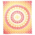thumbnail image 2 of Indian Ombre Mandala Tapestry Queen Size Beach Throw Hippie Boho Tapestries Home Decor Wall Hanging Bedsheet Decorative Bedroom Bedspread Online, 2 of 3