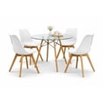 thumbnail image 1 of Set de 4 Sillas y Comedor Mundo In  Sillas Frankfurt Blancas y Comedor de Cristal Oslo, 1 of 7