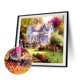 thumbnail image 1 of Cuadros Decorativos Kits de pintura de diamantes Sunshine Garden taladro redondo completo decoración Wdftyju de pared del hogar arte artesanal, 1 of 8