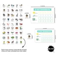 thumbnail image 2 of Inkdotpot Kids Daily Responsibility Checklist, To-Do list- Daily Routine- Chore Chart- Morning/Evening Checklist- Daily Task List- Childrens Job Poster-LG, 2 of 6