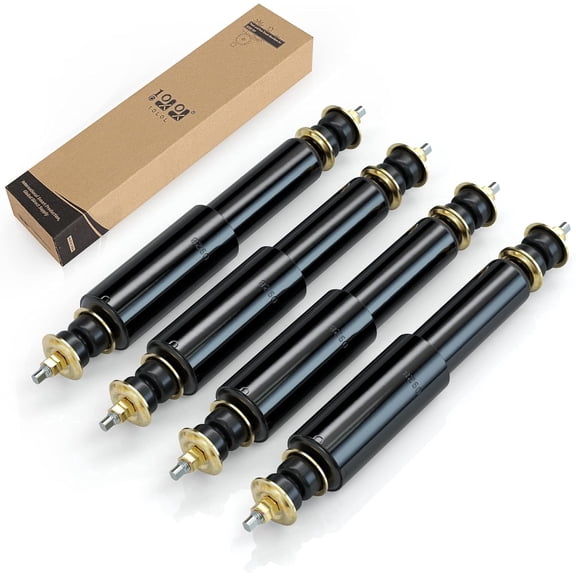 10L0L Golf Cart Shocks for EZGO TXT 1994-up, Front and Rear Shocks Absorbers  Replaces OEM #76418-01, 70928-G01 ,5006 - 4 PCS/Set