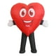 thumbnail image 3 of Este disfraz inflable en forma de corazón presenta un diseño humorístico, lo que lo hace Reír, 3 of 9