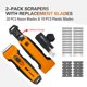 thumbnail image 4 of Rascador Razor Blade XW, paquete de 2 con 4 cuchillas de repuesto y 30 adicionales, 4 of 5