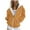 Yellow, variant on SAATLERI Womens Zip Up Hoodies Long Sleeve Fleece Hooded Sweatshirts Pockets Oversize Drawstring Jacket Coat for Women