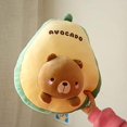 thumbnail image 2 of Almohada de peluche de oso de 15,7 "-Lindo aguacate Squishy Hugging Plushie-Gifts para niños niña bebé Xemadio WRMH-1364, 2 of 6