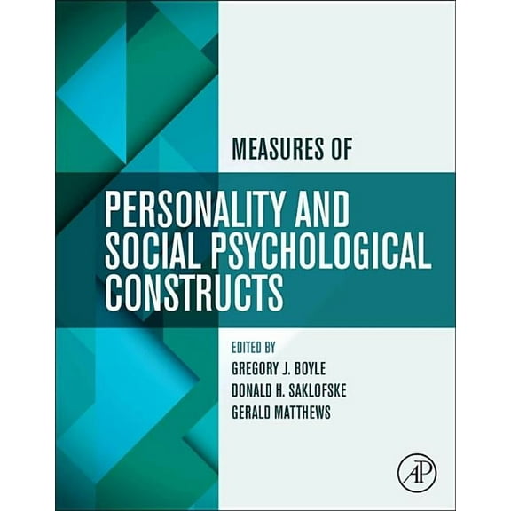 Measures of Personality and Social Psychological Constructs, (Paperback)