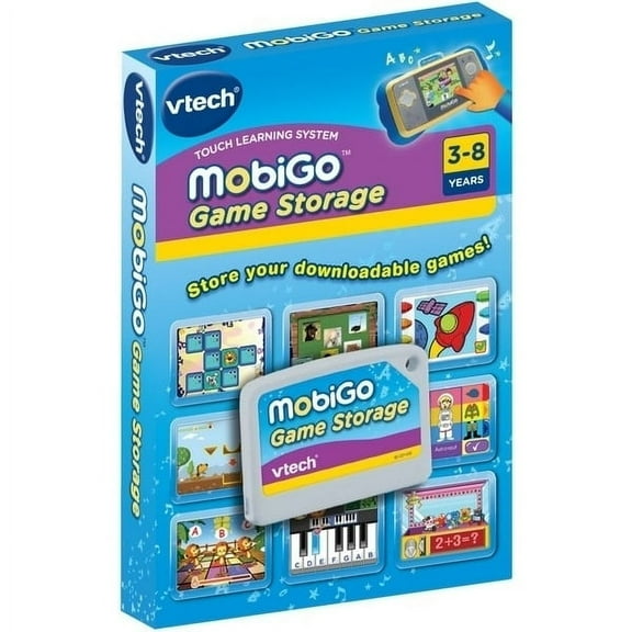 Vtech MobiGo Game Storage - Downloadable Games Cartridge: Stores Up to 30 Games