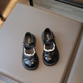 thumbnail image 7 of Boys Girls Lace Up Shoes Toddler Little Kids School Dress Shoes (Toddler/Little Kid) Black 1, 7 of 7