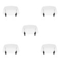 thumbnail image 3 of Transemion Riding Comfort Durable Adjustable Clip-on Motorcycle Wind Deflector Extension Spoiler Stability Easy To Install Transparent 5Set, 3 of 6