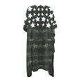 thumbnail image 2 of HELLHERO Women's Star & Camo Print Kimono Cover Up - Lightweight Breathable Long Beach Cardigan for Summer Vacation Pool & Resort, 2 of 6