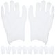 thumbnail image 1 of GOOHOCHY 10 pares Guantes de algodón blanco Guantes de trabajo Guantes de protección del parto Guantes de mano, 1 of 8