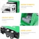 thumbnail image 4 of BRIGHTFUFU Camión de basura Juguete Fricción Powered Pull-back Alloy Car Cool Trash Truck Juego para niños pequeños, 4 of 7