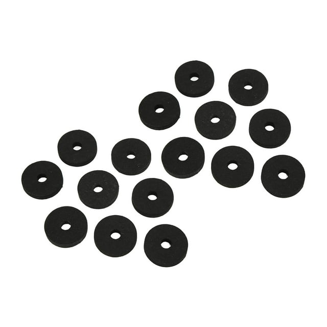 Cymbal 20Pcs/Set Cymbal Replacement Accessories Plastic Felt Cymbal Sleeves for Most Drum Kits