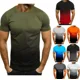 thumbnail image 4 of Camiseta De Manga Corta 3d Degradado De Moda Casual, 4 of 7