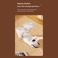 thumbnail image 5 of YAHHU Electric Shoe Boot Dryer Smart Timer 110V Portable Foot Warmer for Boots Gloves Socks, 10.9x7.1x3.2 inches / 27.8x18.0x8.1 cm, Folding Dehumidification Quiet Quick Drying White, 5 of 9