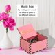 thumbnail image 5 of Caja de música manual de madera retro Adornos de regalo de cumpleaños de estilo de niña de belleza rosa Ndcxsfigh  Nuevos Originales, 5 of 8
