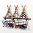 thumbnail image 4 of 3 Tents Wall Organizer with 2 Baskets, 4 of 7