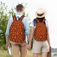 thumbnail image 6 of Lsque Turtle Shell Pattern Canvas Daypack, Durable Backpack, High-quality Versatile Backpack,Vintage Compact Backpack-Small, 6 of 6