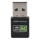 thumbnail image 2 of Adaptador WiFi USB, 600Mbps Reduce La Interferencia ABS Adaptador De Red Inalámbrico De Doble Banda 2.4G 5.8G Para Escritorio, 2 of 7