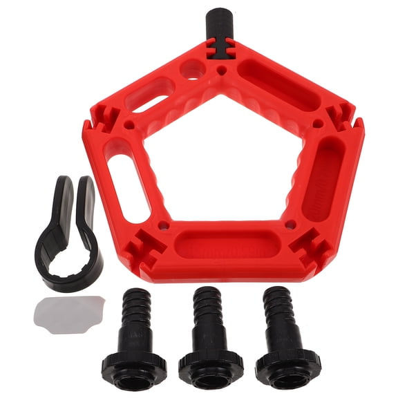 BESTYASH Red Kettlebell Handle for Full Body Workouts and Muscle Strength Training, 1 Set
