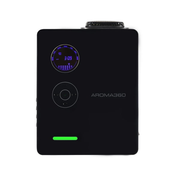 Aroma360 DaVinci360 Scent Diffuser Advanced Atomization Technology, Programmable Timer, Secure Fragrance Lock, Waterless and Heatless, Cold Air Diffusion Built in Fan Safe for Everyone 1,200 sq ft