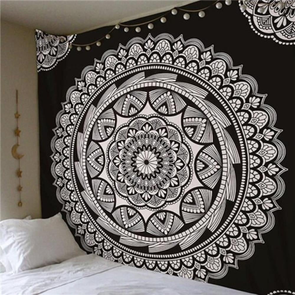 Details about    Indian Mandala Tapestry Wall Hanging Hippie Twin Bedspread Bohemian Decor Thro 