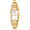 Gold-Tone, variant on Women's Diamond Accent Two-Tone Half-Bangle Watch