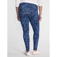 thumbnail image 3 of Terra & Sky Women's Plus High Waist Full Length Leggings, Sizes 0X-5X, 3 of 5