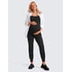 thumbnail image 3 of Pantalones CRZ YOGA Butterluxe Joggers de Maternidad Suaves Negros XS, 3 of 6