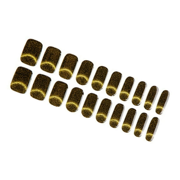 UV Gel Nail Wraps French Full Nail Stickers with Nail File Stick Manicure Tools