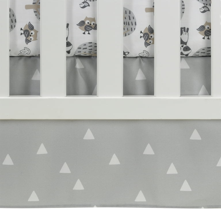 Lambs Ivy Bedtime Originals Little Rascals 3 Piece Gray Crib