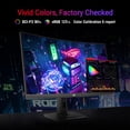 thumbnail image 3 of Monitor para juegos ASUS ROG Strix 32" 1440P USB-C curvo HDR (XG32WCS) - QHD, 180 Hz, 1 ms, VA rápido, sincronización de desenfoque de movimiento extremadamente bajo, FreeSync, DisplayWidget, conector, 3 of 5