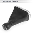 thumbnail image 4 of Unique Bargains Pomo de Cambio Manual de 5 Velocidades con Cubierta para Chevrolet Cruze 2010-2015 Plástico Cuero Sintético Palanca de Cambios Automotriz Negro, 4 of 7