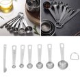 thumbnail image 2 of 7 PCS Measuring Spoons Set with Leveler Stainless Steel Baking Measure Spoons Set for Baking Cooking, 2 of 7