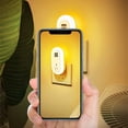 thumbnail image 4 of Ounissouiy Toma de luz nocturna, doble USB, Control remoto ajustable, 5V, 4500K, 500lm, dormitorio interior, lámpara de iluminación para dormir Iluminación y accesorios Ounissouiy HA064396-01B, 4 of 6