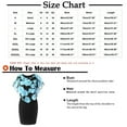 thumbnail image 2 of asdoklhq Maternity Dress,Women's Summer Plus Size Fashion Round Neck Printed Solid Sleeveless Pullover Dress, 2 of 3
