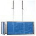 thumbnail image 2 of New Chandelier Vintage Blueprints, Hand-Made Upcycled 2-Light Rectangular, 2 of 3