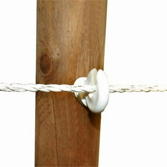 YF 1382019 Screw-in Ring Insulator  White - 10 Per Bag