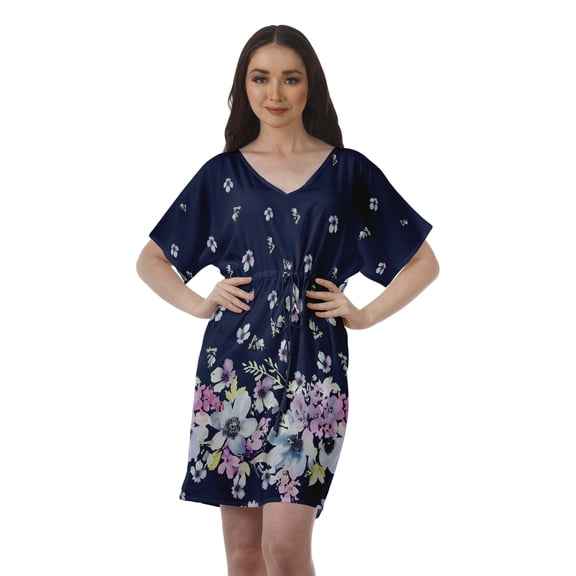 Moomaya Printed Business Casual Dresses Women Sundress Shorts Women Simple Dress