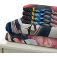 thumbnail image 4 of YingD Housse de Couette Imprimée 3D Football Ensemble en Microfibre Douce Taille Simple, 4 of 5
