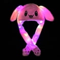 thumbnail image 1 of Chapeau d'Oreille Léger en Peluche Mignon pour Hommes et Femmes, Rose, 1 of 2
