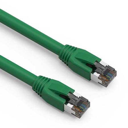 SF Cable Cat8 Shielded (S/FTP) Ethernet Cable  3 feet - Green price history on PriceWatchPro