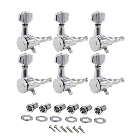 Guitar Locking Tuners String Tuning Pegs Machines Heads Set for Fender Guitar Parts,Right