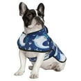 thumbnail image 2 of TiaGOC Dog Raincoat Hooded Slicker Poncho for Small to X-Large Dogs and Puppies - M, 2 of 7