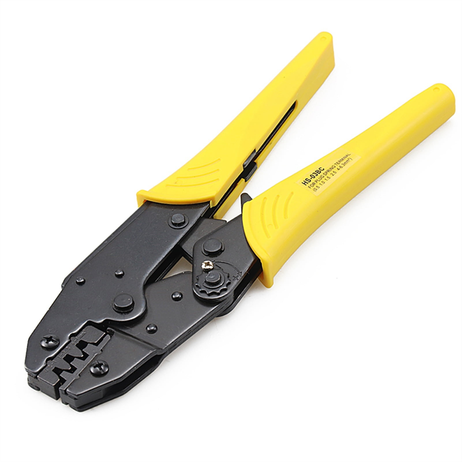 Mini Crimping Pliers HS-03BC Clamp Tools Cap/coaxial Cable Terminals Kit 230mm Mini Carbon Steel Multifunctional Electrical ,Built to Last