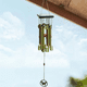 thumbnail image 5 of Campana Viento Decorativa 26 Pulgadas, Campanas Viento Madera, Carillones Viento para Exteriores, Melodía, Simpatía, Decoración Jardín, Mariposa Cobre Profunda, 5 of 5
