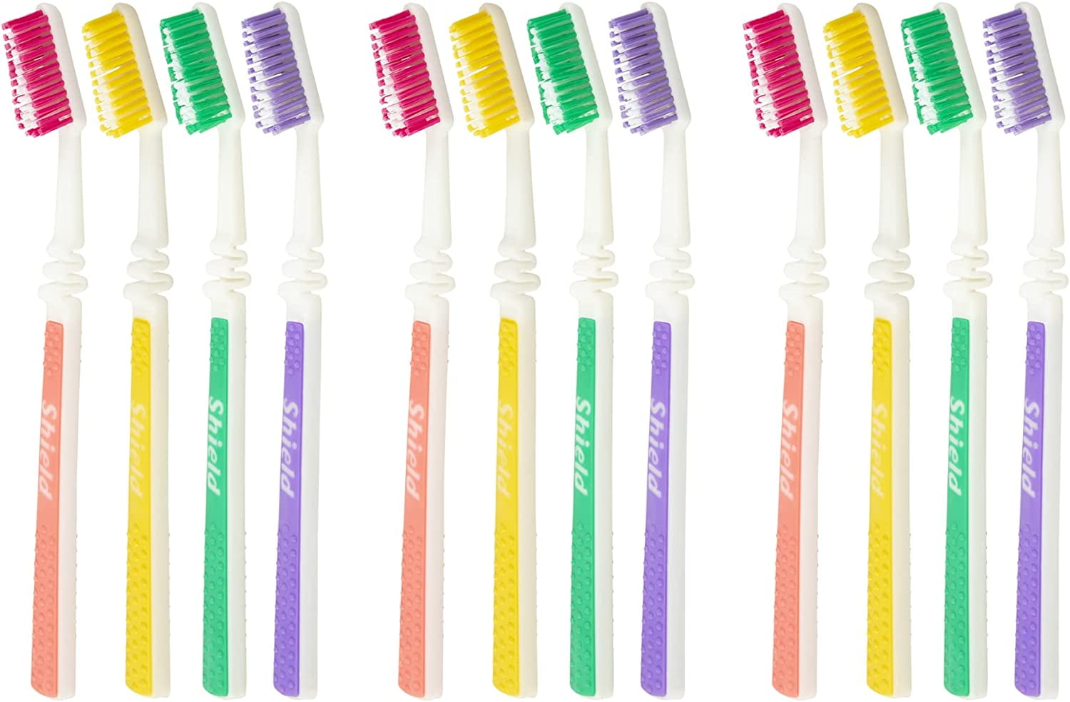 Shield Care Flex Manual Toothbrush Value Pack, Full MultiLevel